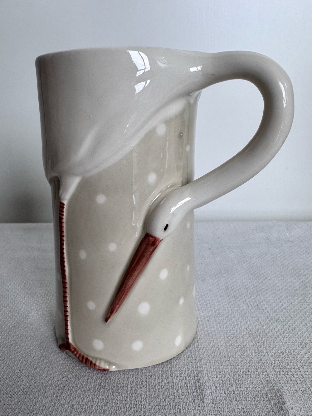 Fitz and Floyd The Storkclub Mug 1978